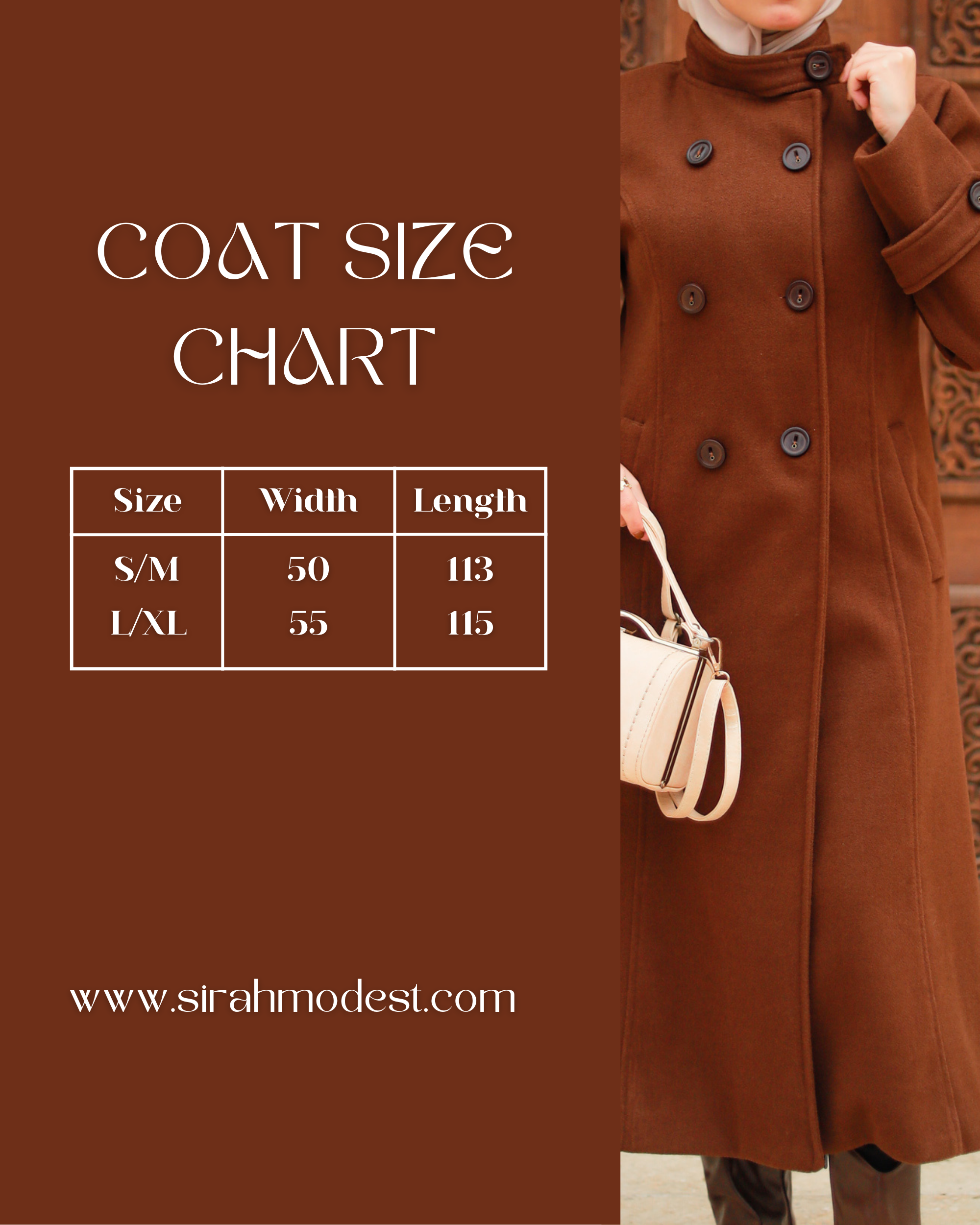 Princess Wool Coat – Brown