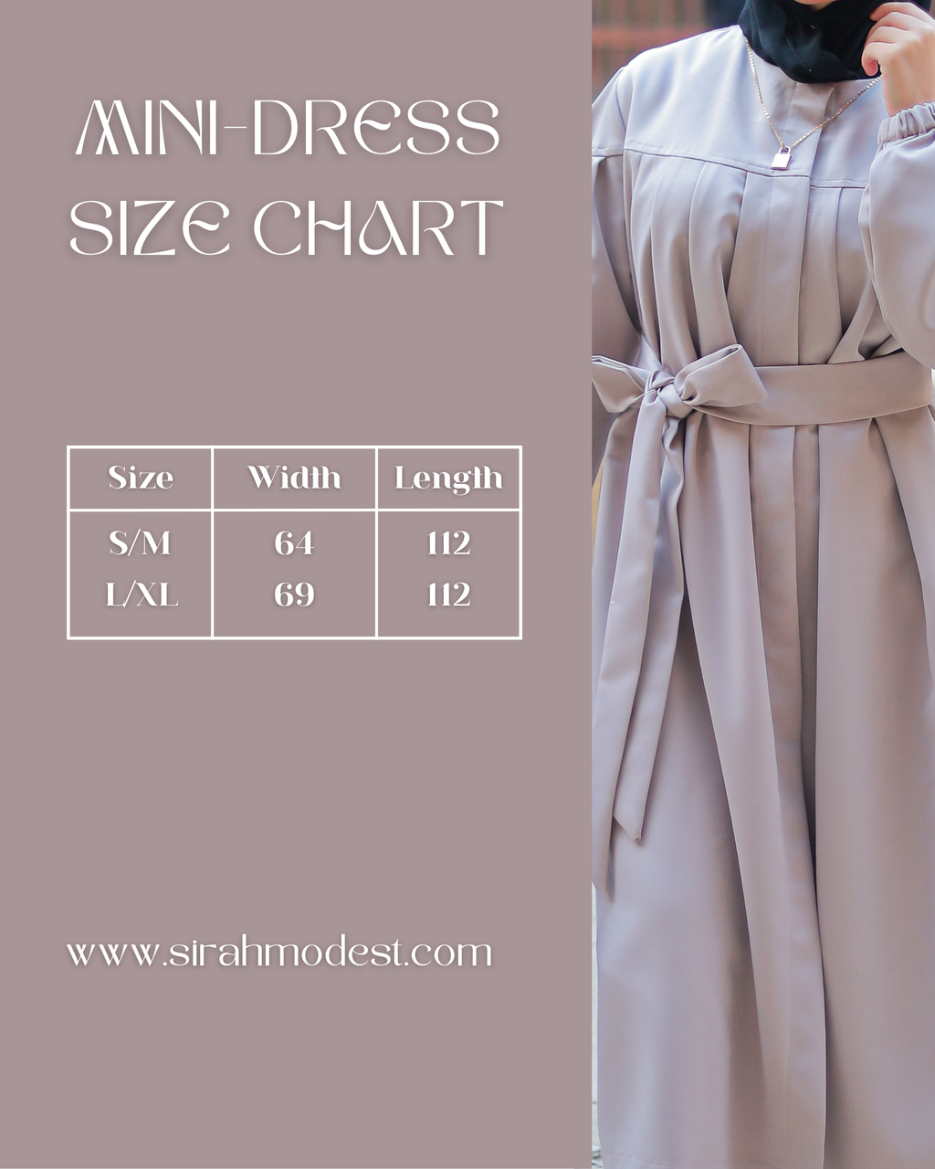 Winter Mini Dress - Latte